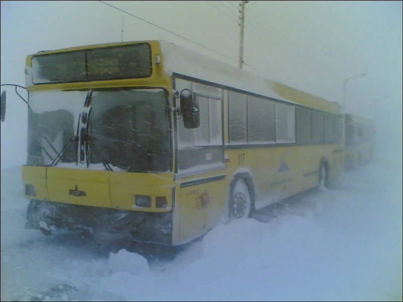 Зима в Норильске