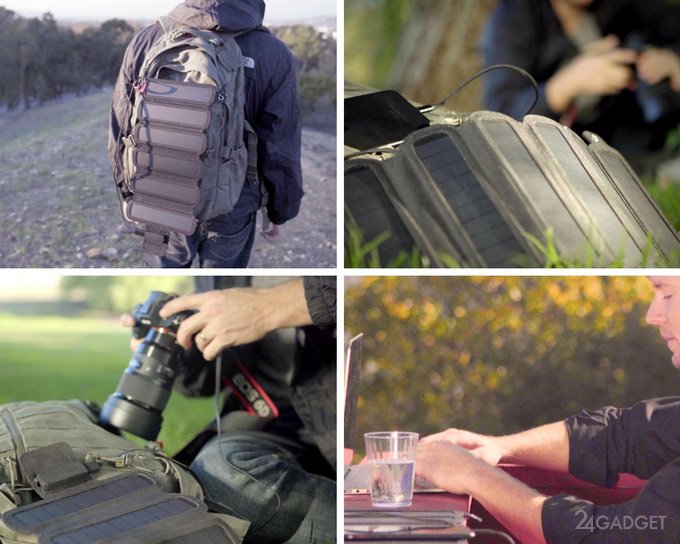 SolarCru любой гаджет зарядит энергией Солнца SolarCru