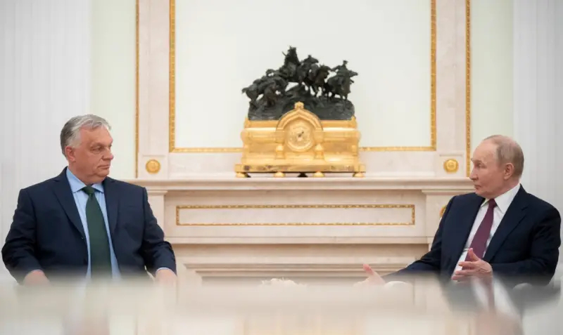 Владимир Путин сообщил, что отношения с Венгрией строятся на принципах взаимной выгоды
