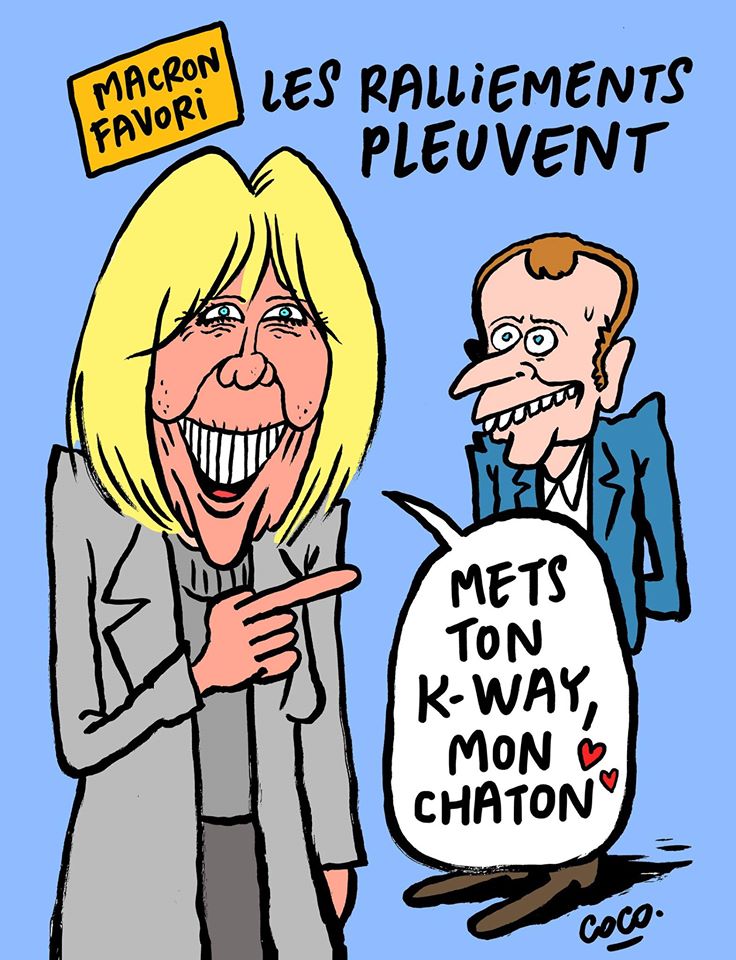 Журнал Charlie Hebdo нарисовал карикатуру на Макрона
