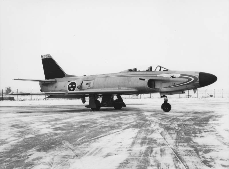 Saab 32 Lansen. На голову выше ввс