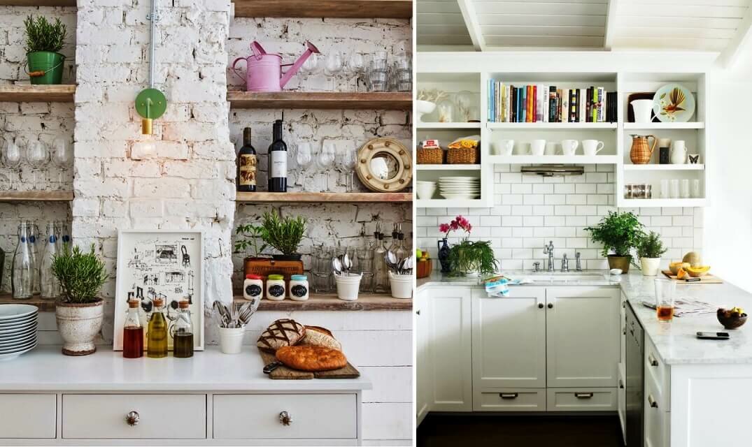 Чем украсить открытые стеллажи и полки на кухне: идеи и фото! идеи для дома,интерьер и дизайн
