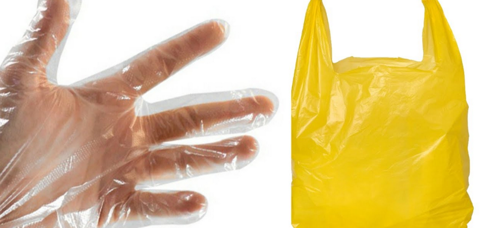Самодельные перчатки из мусорного пакета. Как сделать своими руками для дома и дачи,перчатки,сделай сам