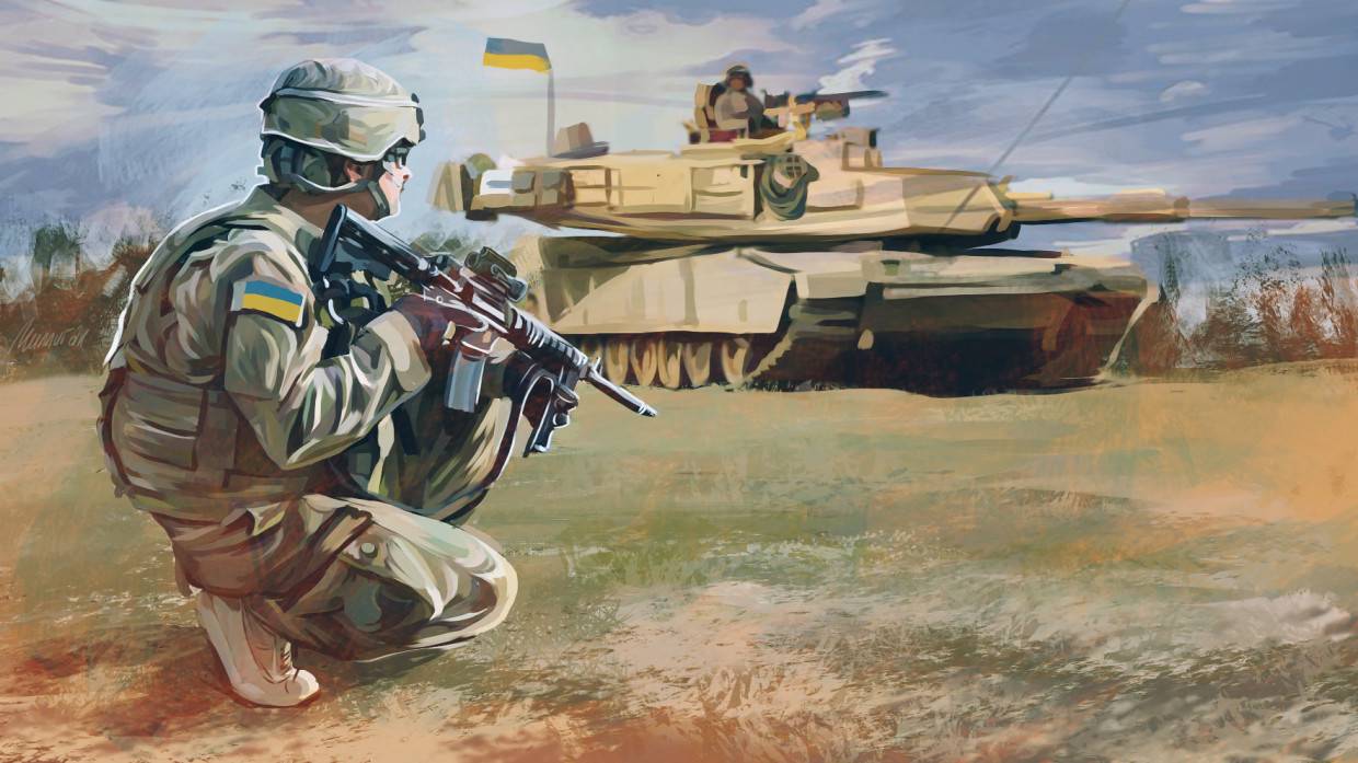 Украинская армия в Москве арт