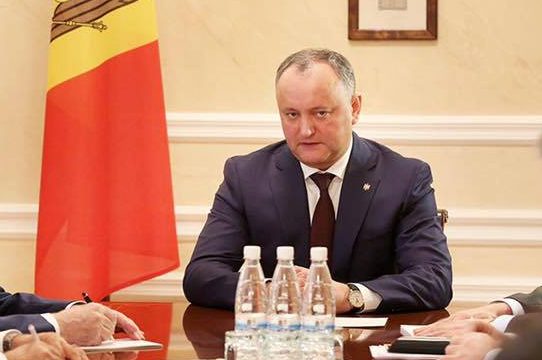 Президент Молдавии пожаловался на проблемы с парламентом