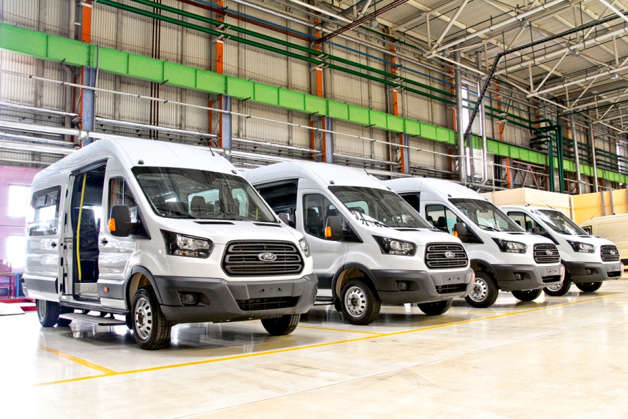 Ford Transit российской сборки:  выпущено свыше 100 тысяч машин