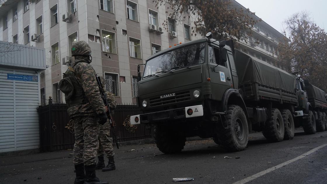 Департамент полиции во время январских событий