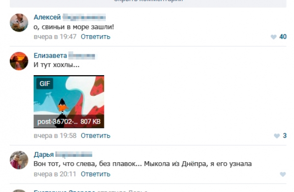 «О, свиньи в море зашли»: соцсети ехидно высмеяли украинцев с их безвизом