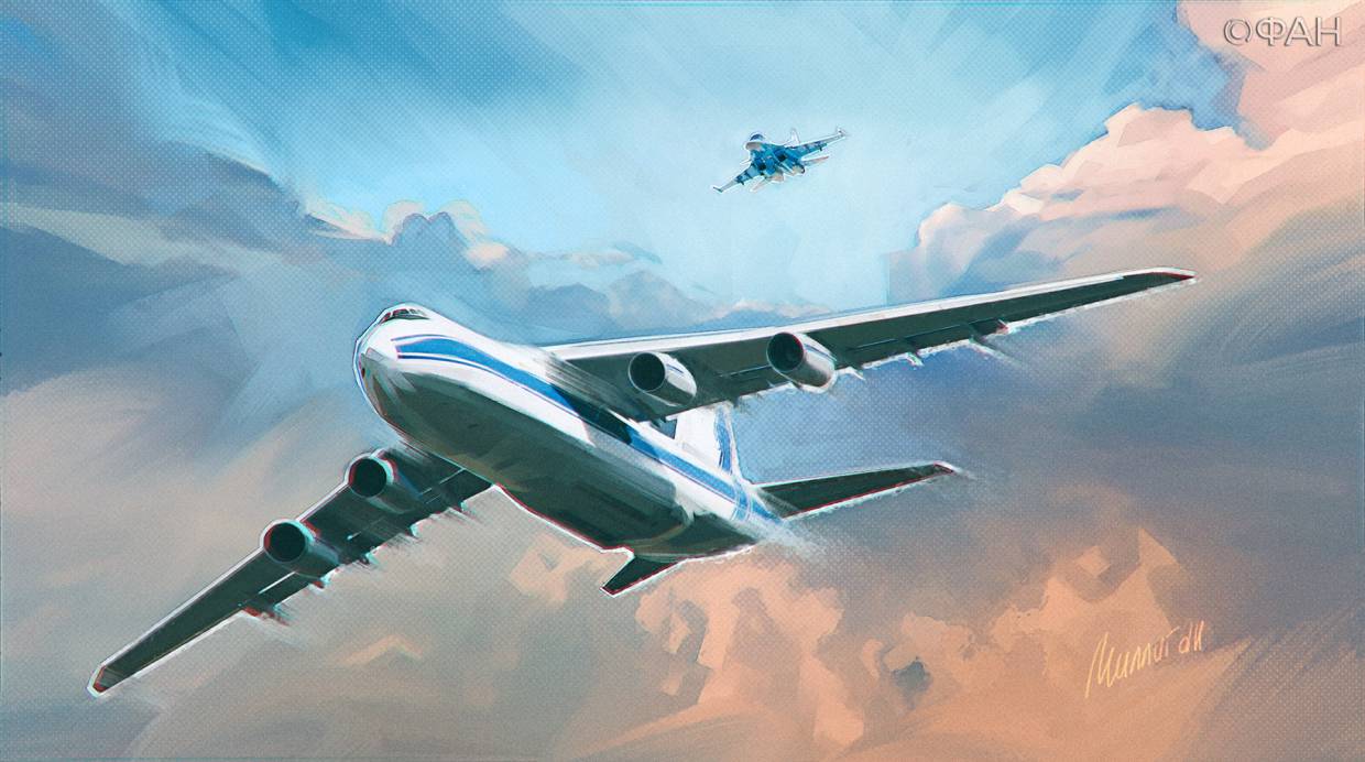 Российский транспортный самолет Ан-124 доставил в Мали партию военного груза Весь мир