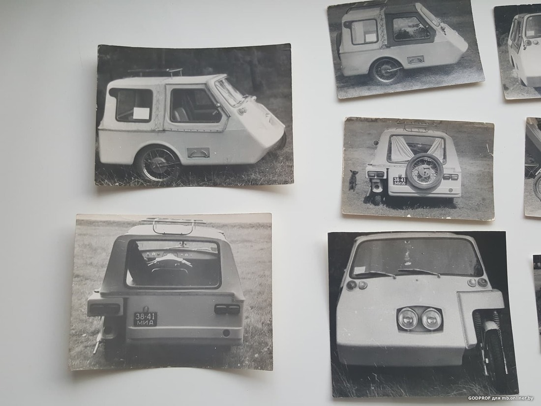 В Минске обнаружили уникальный автомобильчик, сделанный из мотоцикла Jawa история