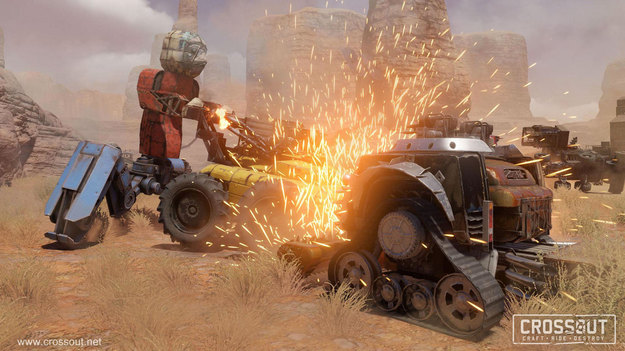 В Crossout запустили смертельную битву Охотников за приведениями, робота из «Ну, погоди!» и имперского истребителя В Crossout запустили смертельную битву Охотников за приведениями, робота из «Ну, погоди!» и имперского истребителя Action