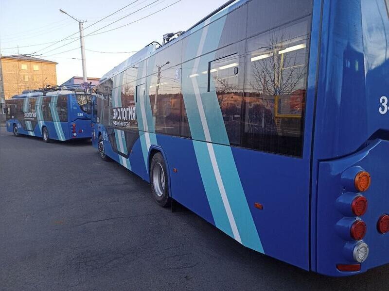 Администрация Читы купит новые троллейбусы за 247 миллионов рублей