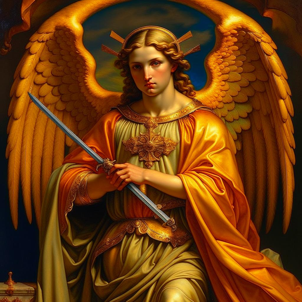 Главный защитник человечества Архангел Гавриил. Согласно Димитрию Ростовскому, каждый из семи серафимов имеет особую «специализацию»: Михаил побеждает врагов, Рафаил исцеляет болезни, Уриил просвещает грешников и так далее. А Гавриил, по слову святителя, – «вестник тайн Божиих». Его миссия заключается в том, чтобы «открывать сокрытое» (Втор. 29:29), изъяснять «глубокое и сокровенное» (Дан. 2:22), возводить собеседников на самый «верх путей Божиих» (Иов. 40:14).