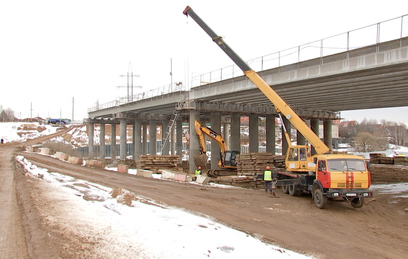 Продолжается строительство дороги от Калужского до Варшавского шоссе