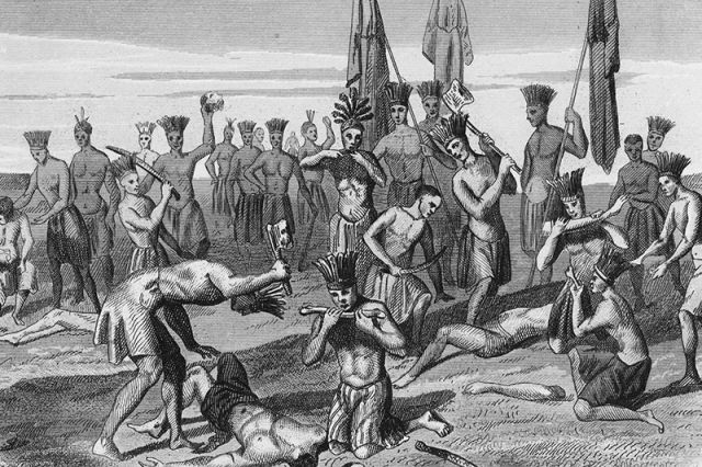 Голод или ритуал. Почему наши предки практиковали каннибализм? история,каннибализм,людоедство