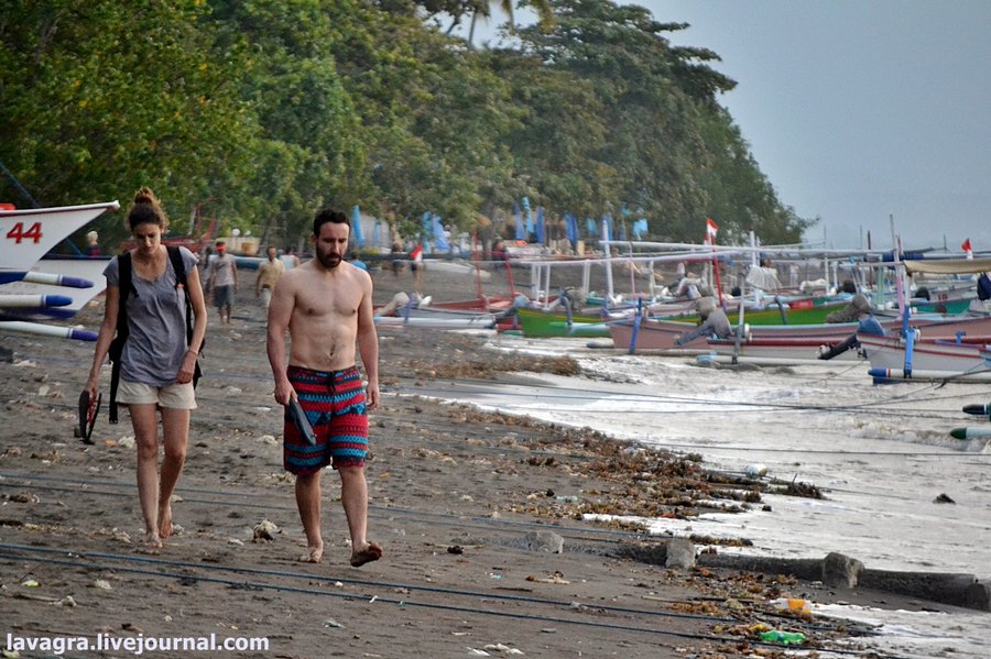 Реальность пляжного отдыха на Бали