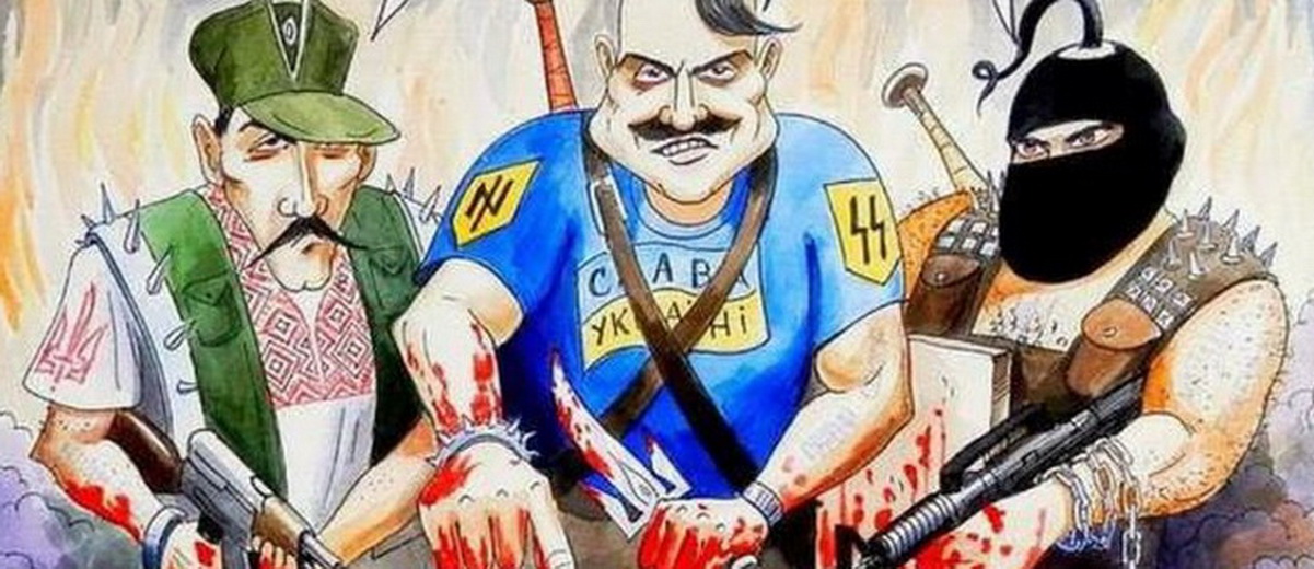 Разбомбили хохлов. Карикатуры на украинских националистов. Карикатуры на фашистов Украины. Украинские фашисты карикатуры. Карикатуры на бандеровцев.