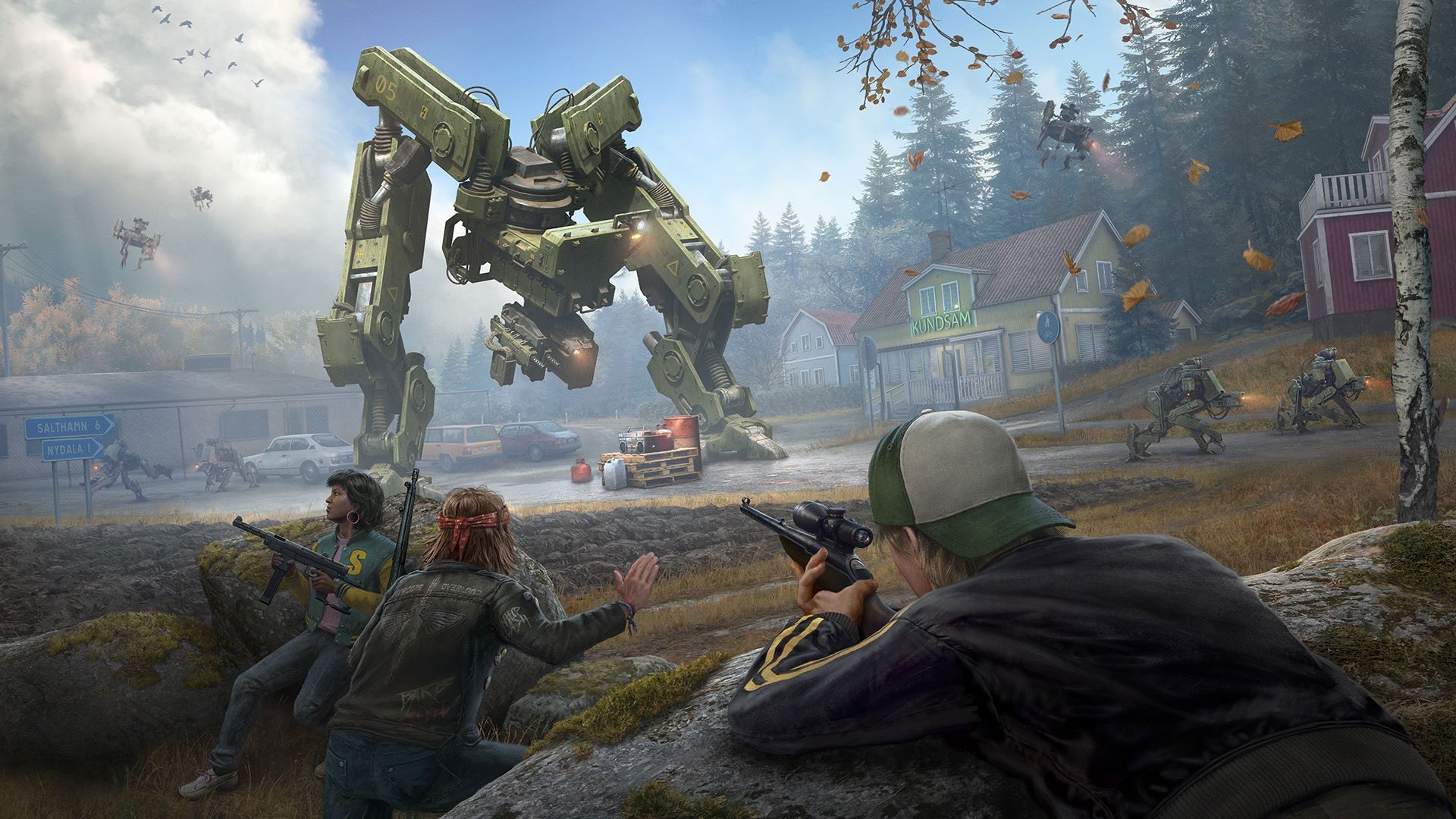 Generation Zero — почти как новая Fallout. Рецензия Action,Generation Zero,Игры,Шутеры