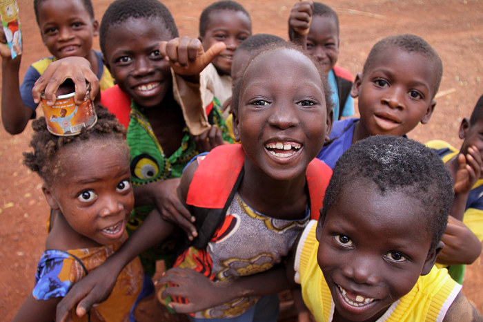 Дети из Буркина-Фасо. Автор: Pascal Mannaerts.