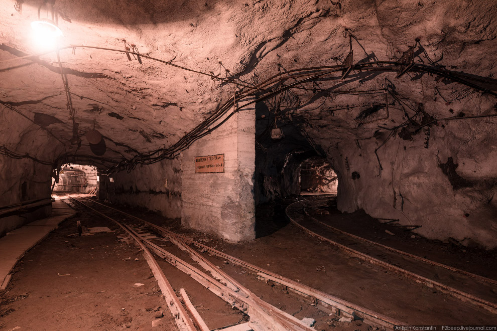 Кировский рудник в Хибинах