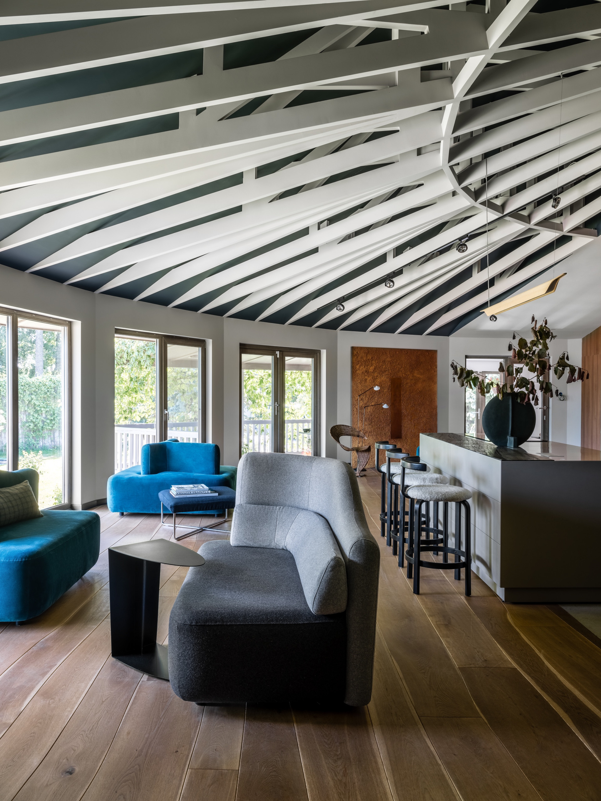 В гостях: Круглый дом с видом на лес идеи для дома,интерьер и дизайн