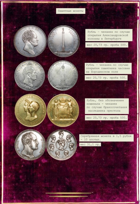 Альбом монет и ассигнаций Николая I Альбом монет и ассигнаций Николая I История России,монеты,Николай первый