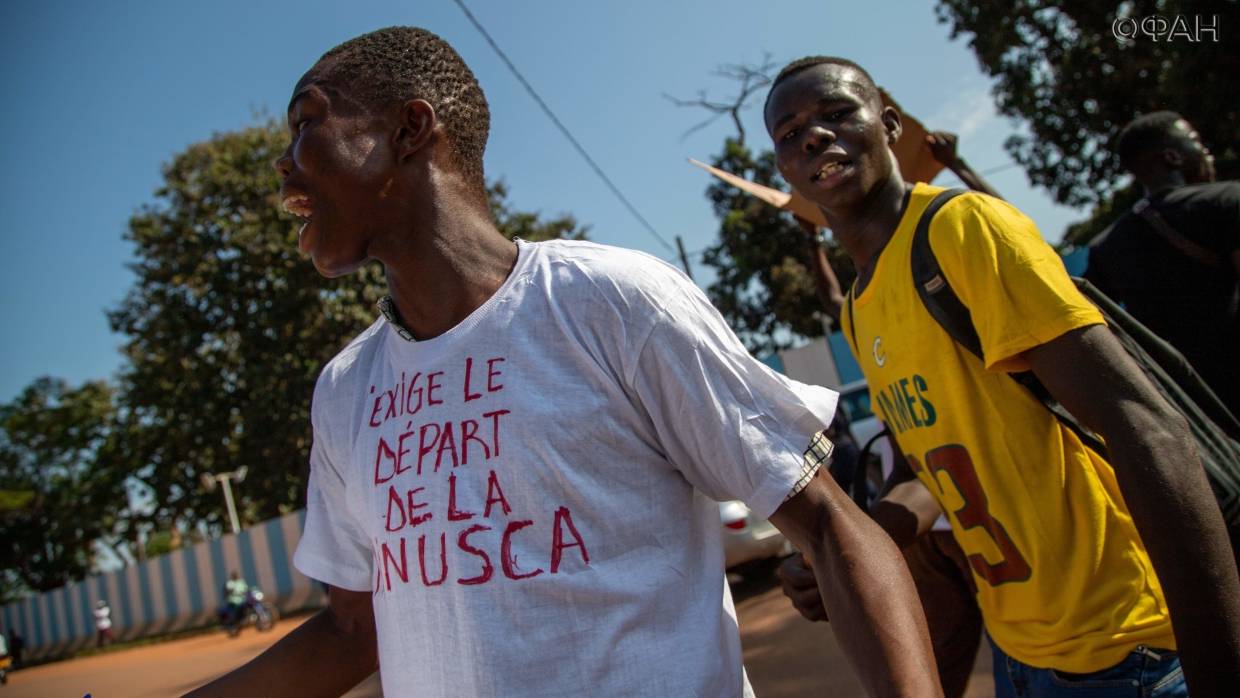 Жители ЦАР провели ряд демонстраций против присутствия миротворцев ООН в республике