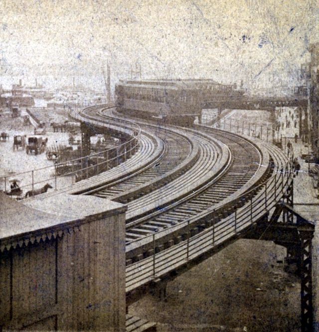 Таким был Нью-Йорк в 1870-х года. Редкие фотографии интересное,интересные факты,история,факты,фотография
