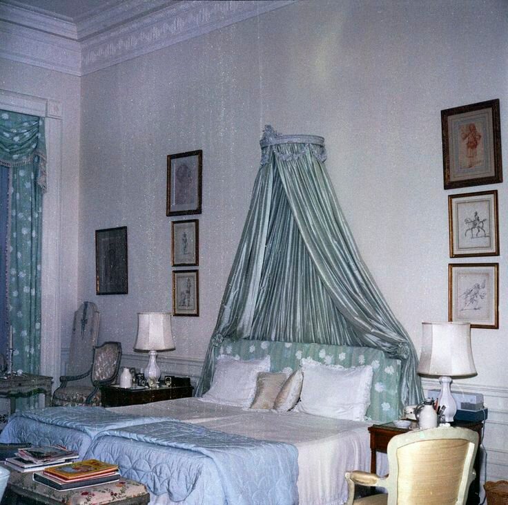 "Ситцевая" спальня Жаклин Кеннеди