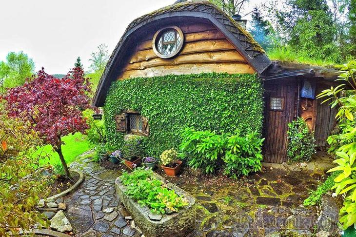 Дом Хоббитов в Шотландии интерьер и дизайн,ремонт и строительство