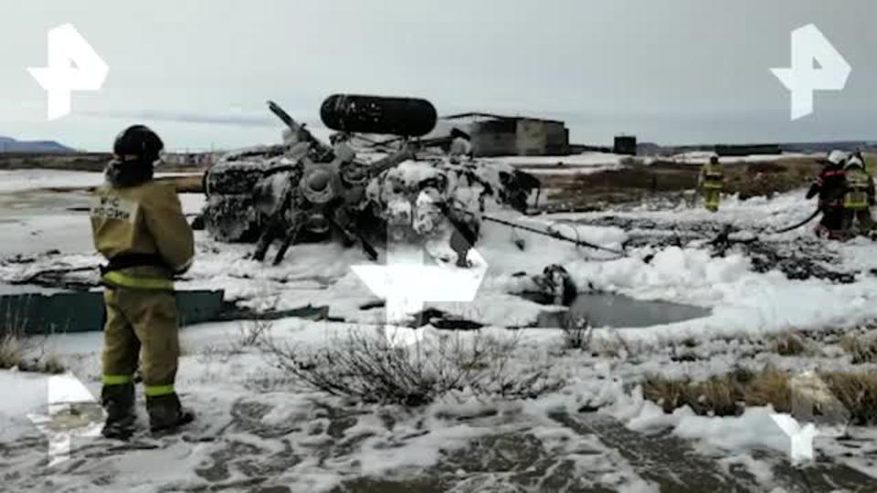 Крушение Ми-8 не повлияло на работу аэропорта в Анадыре