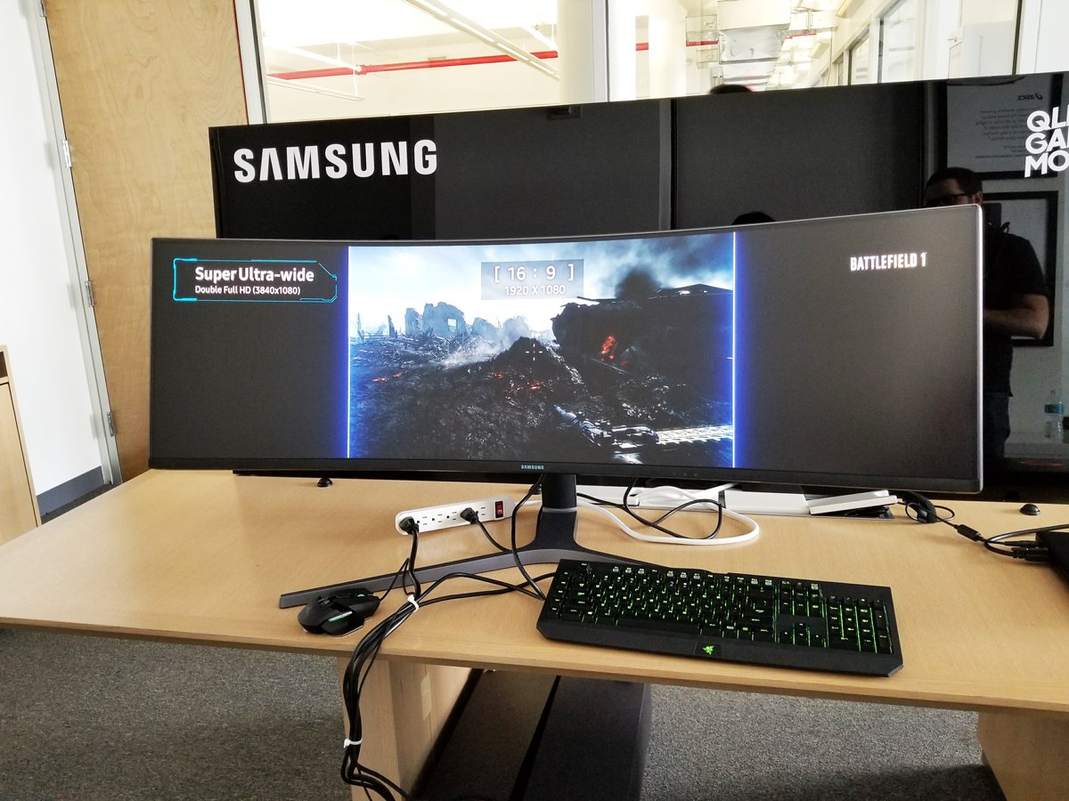 Samsung chg90 монитор 32:9