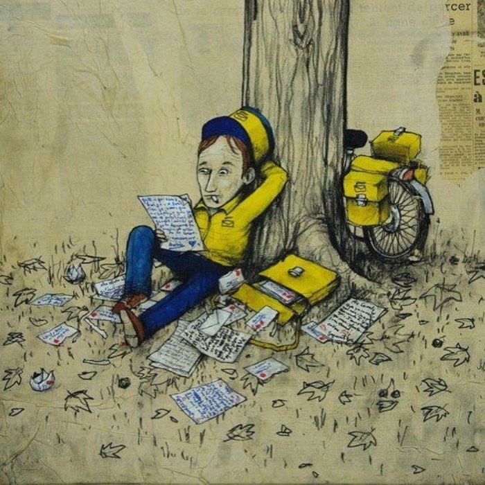 Почтальон. Автор: Dran.