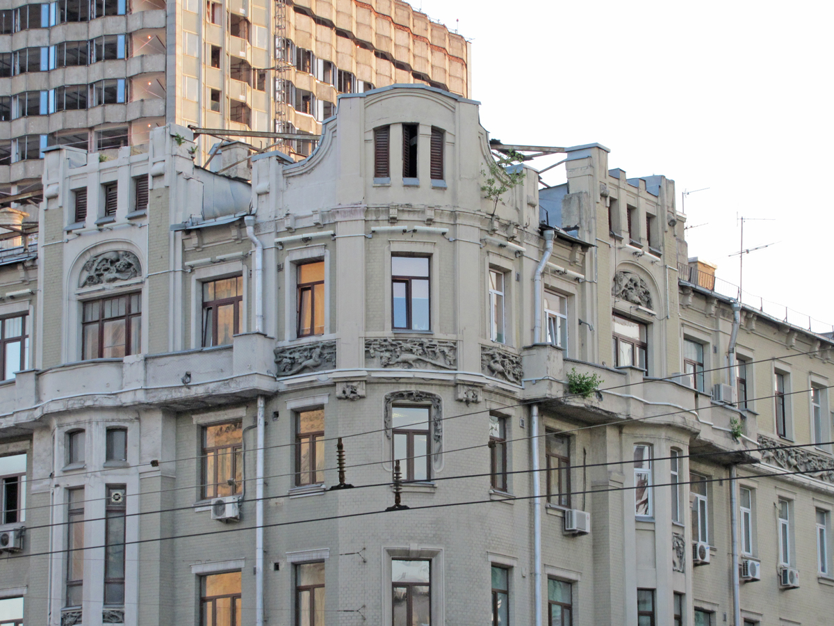 Причудливый декор московских домов в стиле модерн, ч.9
