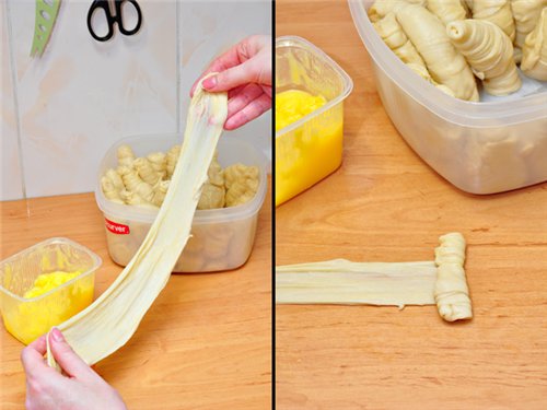 Арабское тесто и сладкие сирийские пирожки с начинкой из манки "Sha'eebiyyat" Арабское тесто и сладкие сирийские пирожки с начинкой из манки "Sha'eebiyyat" арабская кухня,выпечка,кулинария,сладкая выпечка