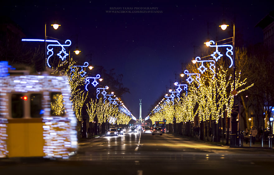 Магические фотографии Будапешта перед Рождеством