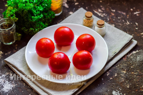 Быстрые помидоры по-армянски — самый вкусный рецепт армянская кухня,закуски,кулинария