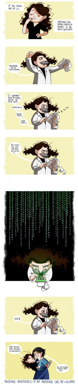 Average Girl Comic