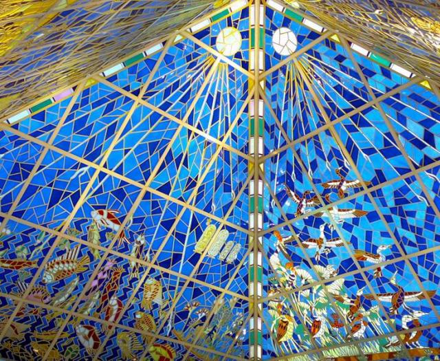 Подборка необычных потолков со всего мира архитектура,интересное