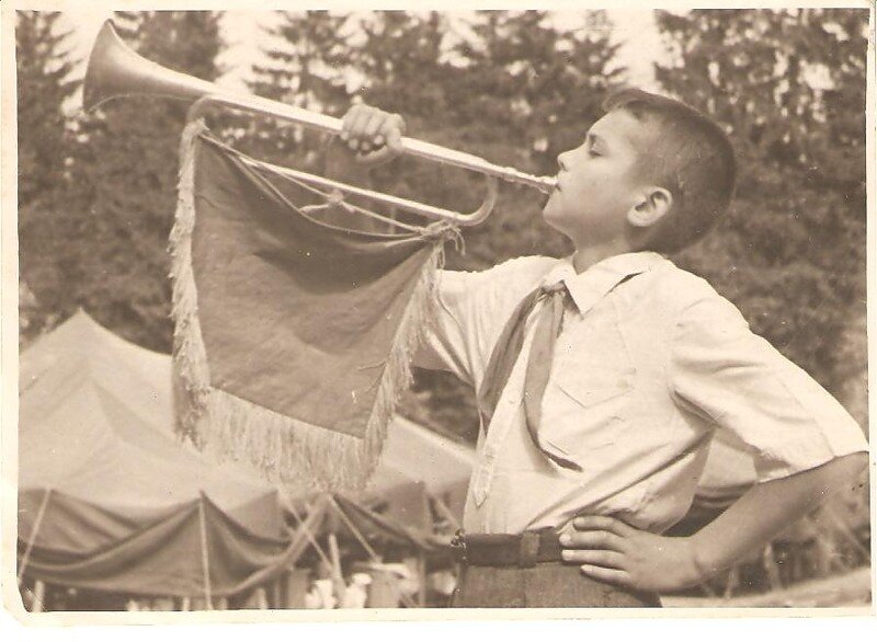 1950. Пионерский лагерь 