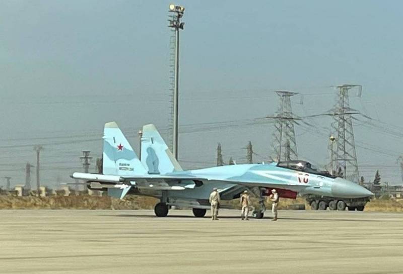 Американцы отреагировали на появление Су-35 в восточной Сирии