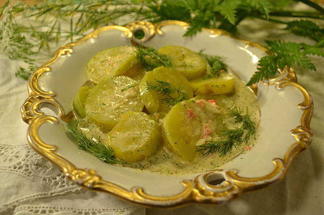 Кабачковая закуска.