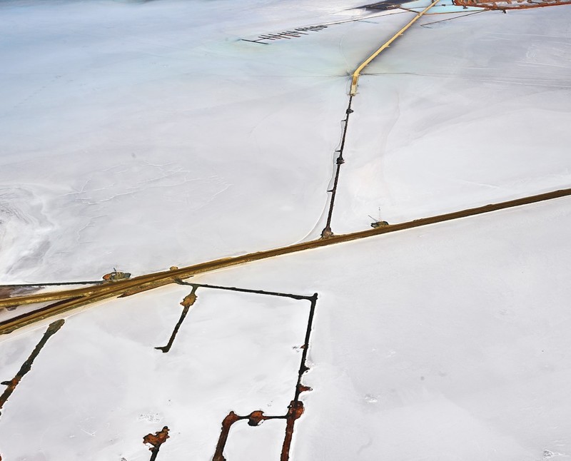 Соляные поля Австралии и Северной Америки с вертолета интересно, путешествия