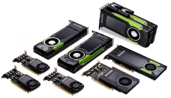 Компания Nvidia представила новое поколение ускорителей серии Quadro
