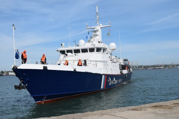 Крымские пограничники получили новый быстроходный корабль