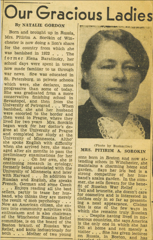 Долгий путь вместе. Питирим Сорокин и Елена Баратынская Долгий путь вместе. Питирим Сорокин и Елена Баратынская