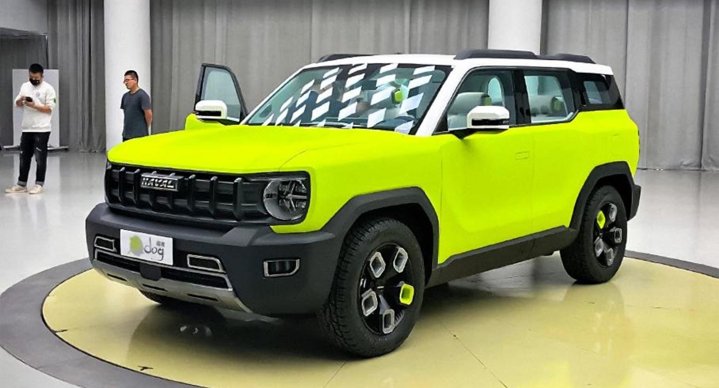 В сети показали Haval X Dog с семью экранами в салоне