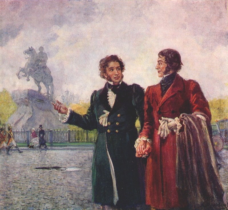 Пушкин и Мицкевич