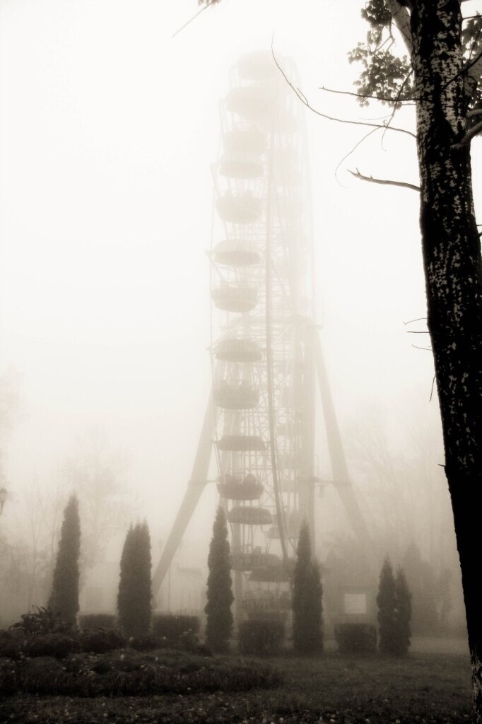 Туманное утро в Ельце Елец,Россия,туман