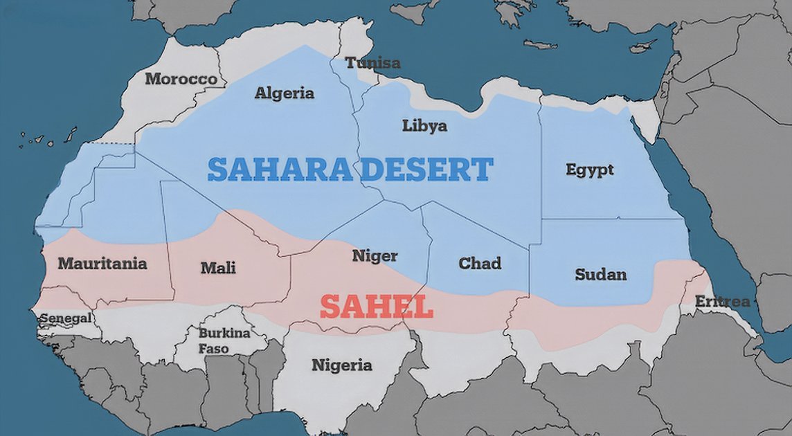 Сахара и Сахель/ © trtworld.com